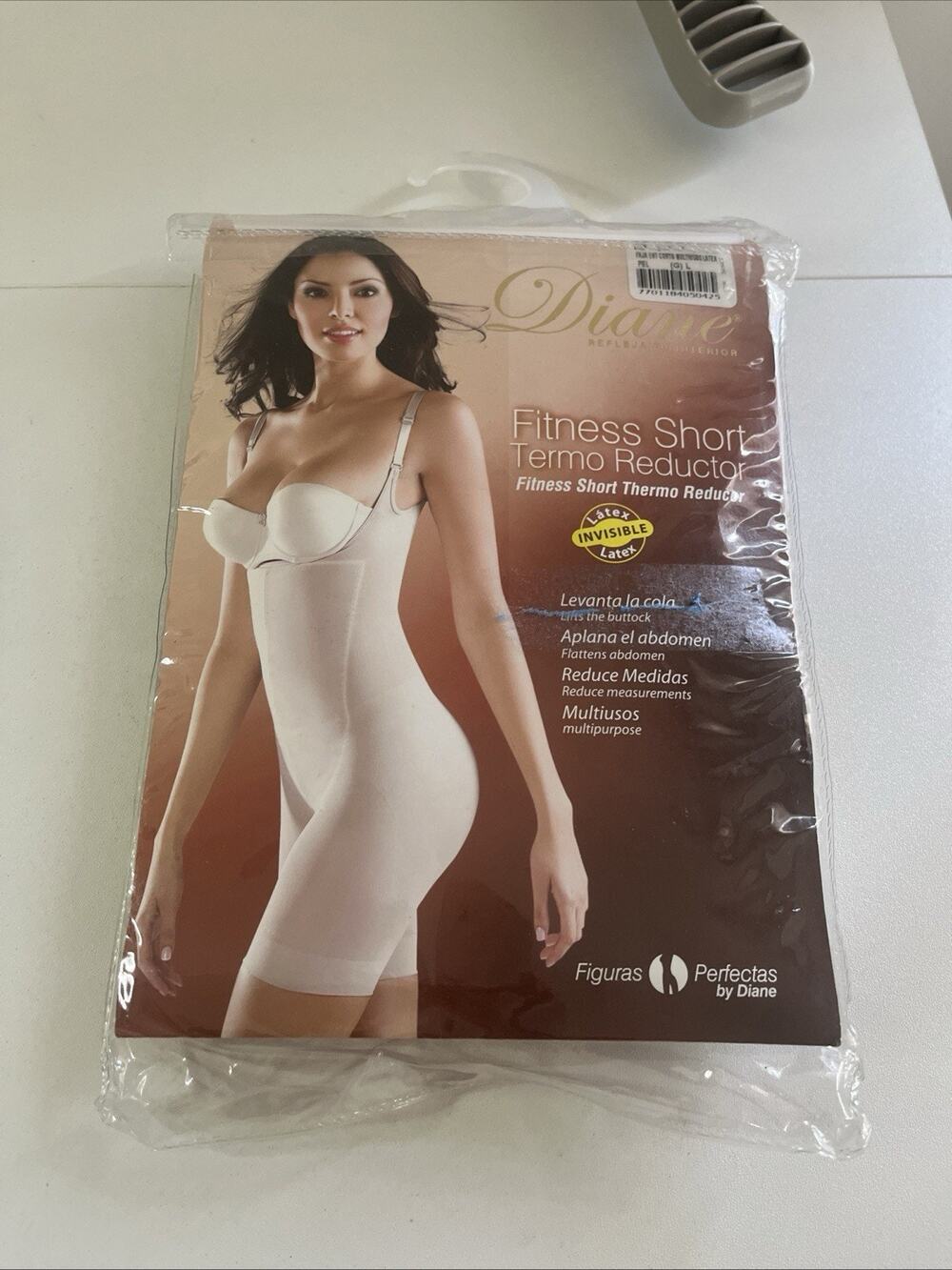 NWT Diane Figuras Perfectas Shapeware 2181 Faja Colombiana L / G Nude Invisible